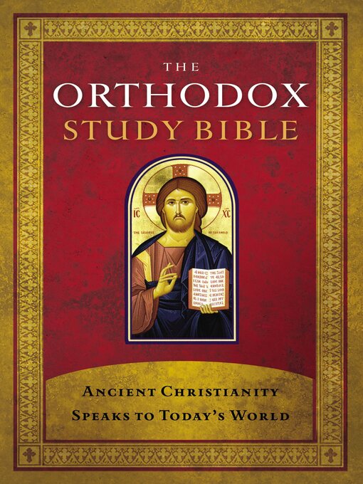 Cover image for The Orthodox Study Bible